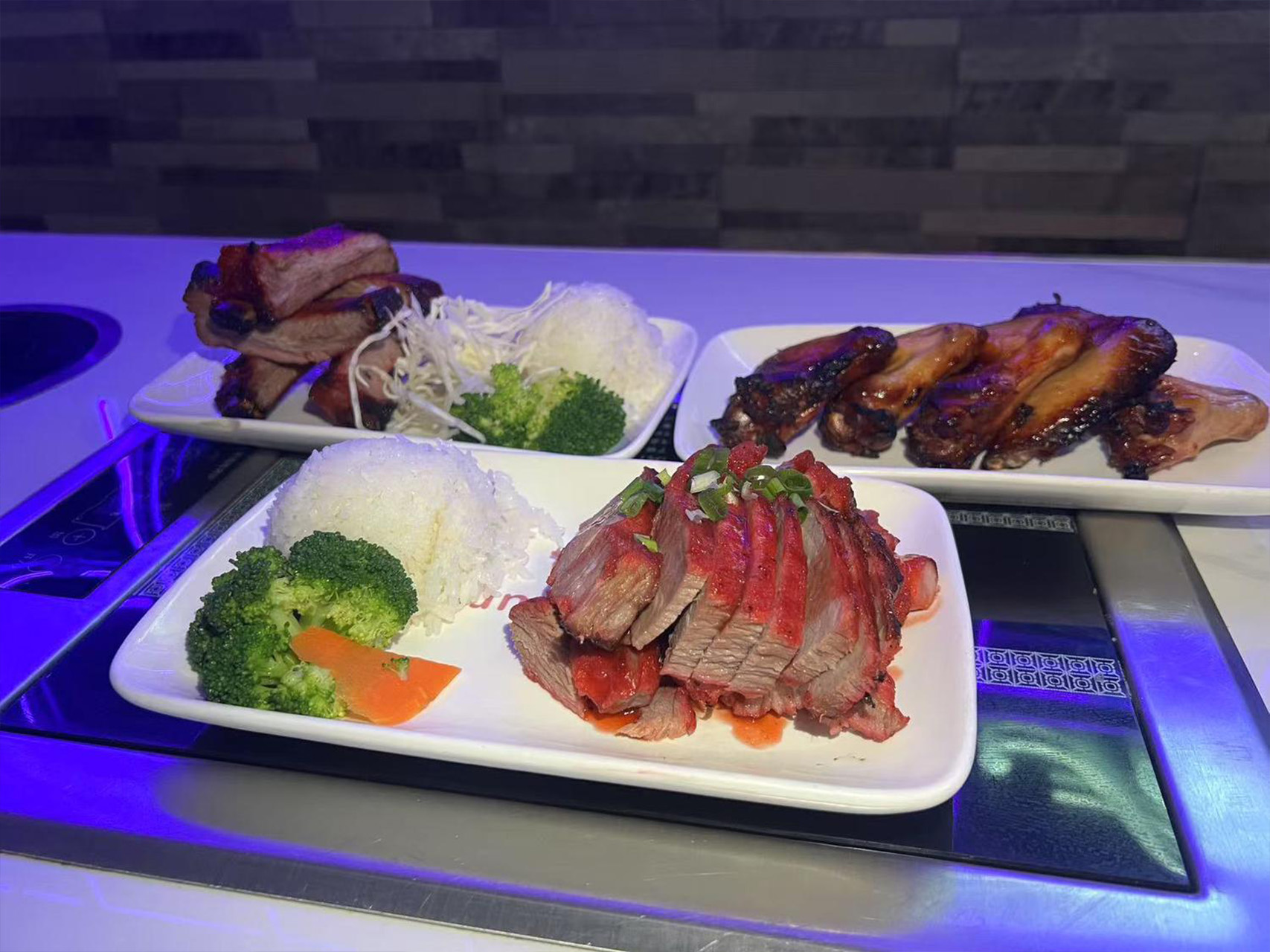 Char Siu at Mia's Kitchen, a Chinese restaurant in San Marcos